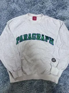 パラグラフ Paragraph トレーナー・スウェット