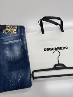 DSQUARED2 ダメージ加工 ストレートジーンズ