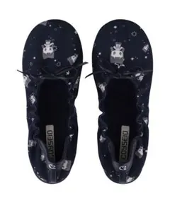 完売品】韓国COYSEIO SHIRRING FLAT SHOES NAVY - メルカリ