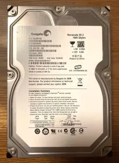 Seagate ST31000340NS（3.5インチ HDD 1TB）