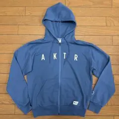 AKTR ジップアップパーカー Sサイズ　ブルー　バスケットボール