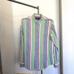 ラルフローレン ストライプシャツ Sサイズ CUSTOM FIT マルチカラー
