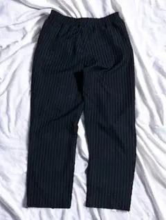 ◉定番ストライプ◉USA製ヴィンテージ90sカラーイージーパンツ古着