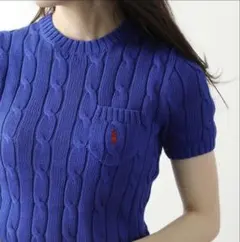 ラルフローレン　ケーブルニット