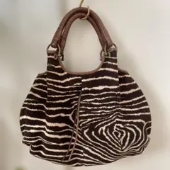 お値下げしました‼️サザビー ゼブラ柄 ハンドバッグ 美品
