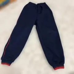 ネイビー体操服パンツ 赤いライン付き