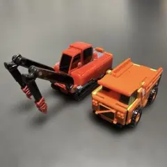 バンダイ 変身 voov ブーブ 日立建機 2台セットのサムネイル