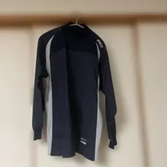 スポーツウェア 長袖 M ネイビー/ シャカシャツ