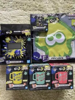 スプラトゥーン3 1番くじメガミリバルサウンドクロック　ダブルチャンス限定　時計 写真）『スプラトゥーン3』一番くじ、9．3発売！ イカした