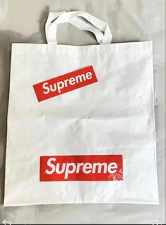 Supreme ロゴ入りエコバッグ 中X1枚