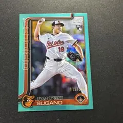 199枚限定 菅野智之 2025 Topps chrome TEAL ルーキー