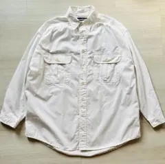 90s POLO Ralph Lauren コットン×シルク 2ポケL/Sシャツ - メルカリ