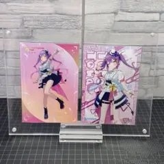 常闇トワ　2種セット　ホロライブ 5th イラストカード ブロマイド