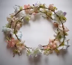 (値下げ中)花冠 ヘッドドレス 結婚式 前撮り