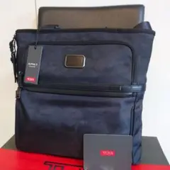 【極美品】TUMI 02603195DCM3E ノース・サウス・トートバッグ