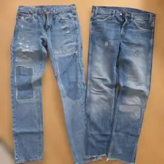二本セット Levis リーバイス　511 606　デニム