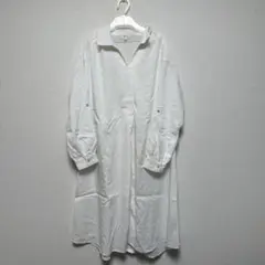 マタニティ シャツワンピース M