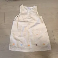 美品ミキハウス　ワンピース　110cm　ジャンパースカートmikihouse