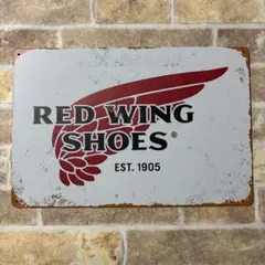 red wing レッドウイング　ブリキ看板 アメリカン雑貨 USA世田谷ベース