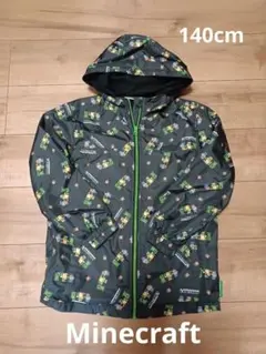 Minecraft　マイクラ　ジャンパー　アウター　140　マウンテンパーカー