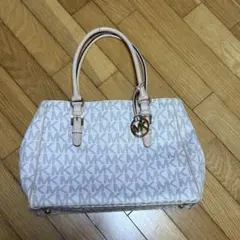 Michael Kors ホワイト トートバッグ A4 [即日発送]