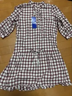 バーバリーブルーレーベル バーバリーチェックフリルワンピースです✨