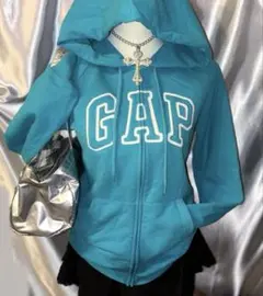 GAP old archive y2k icy ロゴ パーカー00s 平成ギャル