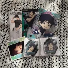 呪術廻戦大交流展スクエアロング缶バッチ・キーチェーン