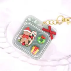 No.75 クリスマス　パッケージキーホルダー