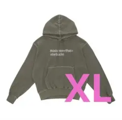 thisisneverthat スタバ　ワッフルフーディー カーキ　XL thisisneverthat スタバ ワッフルフーディー カーキ XL - メルカリ