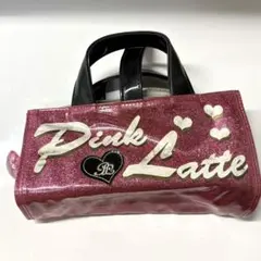 Pink Latte ラメ入り ポーチ　平成レトロ　匿名配送
