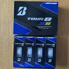 ブリヂストン TOUR B XS ホワイト 4個入り