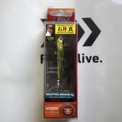 ノリーズ　WRAPPING MINNOW 53mm 8g ナチュラルゴールドのサムネイル