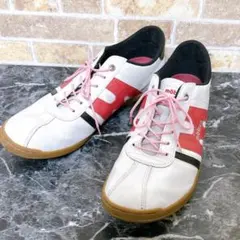 【2874】✨美品✨mobus モーブス スニーカー ホワイト レッドのサムネイル