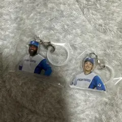 日本ハムファイターズ アクリルキーホルダー　めじるし レイエス　 野村佑希