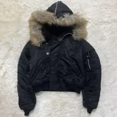 古着　n2b ブラック　短丈 2025年最新】アルファn2b ブラックの人気アイテム - メルカリ