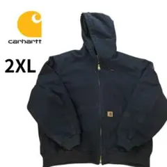 雰囲気◎カーハート【希少00s】アクティブジャケット ダック ブラックフェード Carhartt カーハート ジャケット アクティブジャケット メンズ