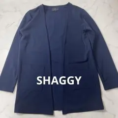 SHAGGY メンズ カーディガン ロングカーディガン オープンカーディガン