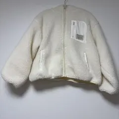 Lovetoxic フリースジャケット ホワイト　ボア