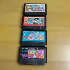 ファミコンドラゴンクエスト1、2、3、4ソフトのみ