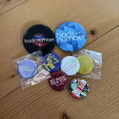 backnumber LIVEツアー限定　缶バッチセット