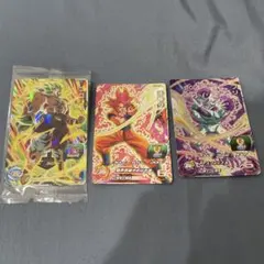 バ*生様 スーパードラゴンボールヒーローズ カード 3枚セット