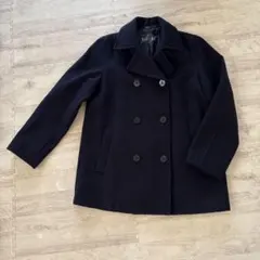 EAST BOY 7号ネイビー ピーコート