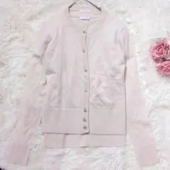 Rue de B アンサンブル 長袖カーディガン 半袖 ベージュ 2