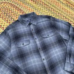 George xl ネルシャツ シャドーチェック オンブレのサムネイル
