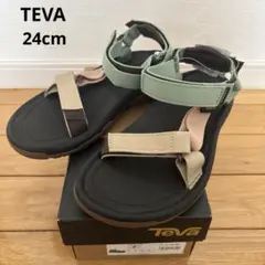 新品箱入り　TEVA ハリケーン　サンダル　マルチカラー　USA7 24cmのサムネイル