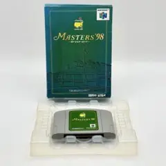 N64 マ『スターズ'98 遥かなるオーガスタ』 箱・中箱あり 取説欠品