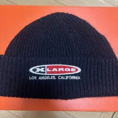 XLAGEブラックビーニー