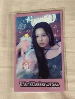 NiziUniverse CAFE STAND 特典 カード型 ステッカー マコ