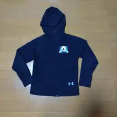 Under Armour ブラック フード付きパーカー YSM